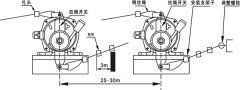 批发XLZS-II双向拉绳开关KBW-220L防爆拉绳开关